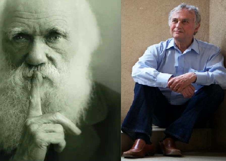 Charles Darwin et Richard Dawkins