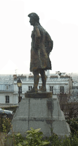 Statue du chevalier de la barre