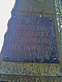 Plaque Conlie