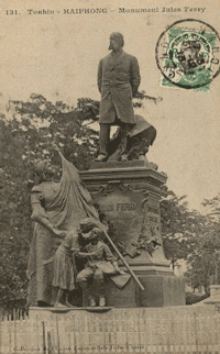 Statue de Jules Ferry à Haiphong