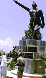 Statue de Chandra Bose à Port Blair