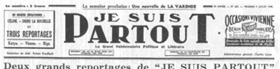 Journal Je suis Partout