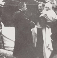 Le roi de norvège Haakon VII
